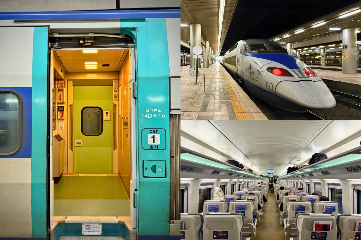 Tour Hàn Quốc Busan Seoul Nami 6N5Đ tháng 6 - Tàu tốc hành KTX Hàn Quốc