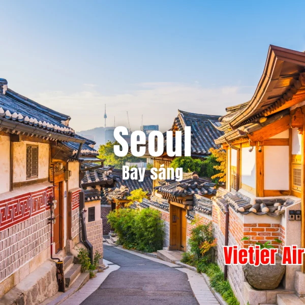 Hàn Quốc: Seoul - Nami - Everland 5 ngày 4 đêm | Tháng 12 2025 | Vietjet Air bay sáng