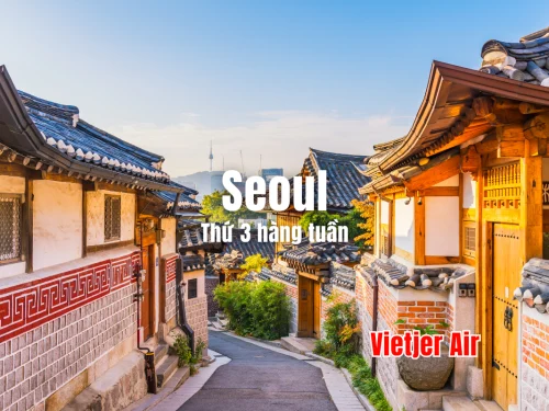 Hàn Quốc: Seoul - Nami - Everland 5 ngày 4 đêm | Tháng 7 2025 | Vietjet Air thứ 3 hàng tuần