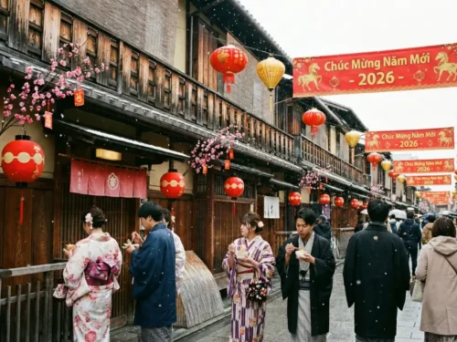 Nhật Bản CDV Tết Âm Lịch 2026: TOKYO – FUJI – NAGOYA – KYOTO – OSAKA | 6 Ngày 5 đêm | Tháng 2 2026 | Vietnam Airlines